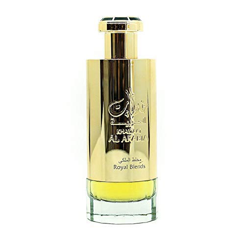 Lattafa Khaltaat Al Arabia Royal Blends packaging and bottle