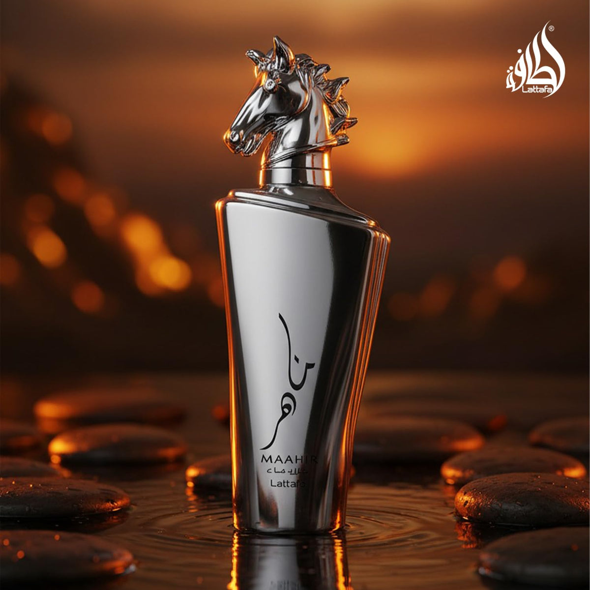 Lattafa Maahir Legacy Eau de Parfum 100ml back view
