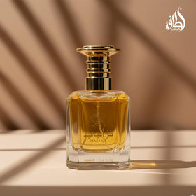 Lattafa Masaaji Eau De Parfum Spray 3.4 Ounce top view