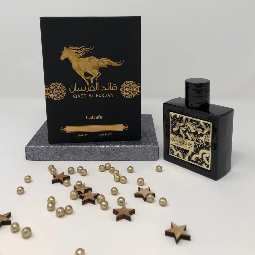 Lattafa Qaed Al Fursan Eau de Parfum lifestyle shot