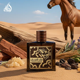 Lattafa Qaed Al Fursan Untamed bottle close-up