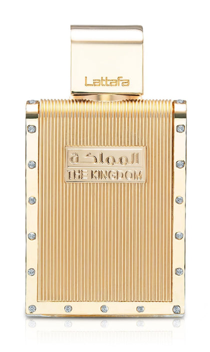 Lattafa The Kingdom Eau De Parfum Spray for Men front view