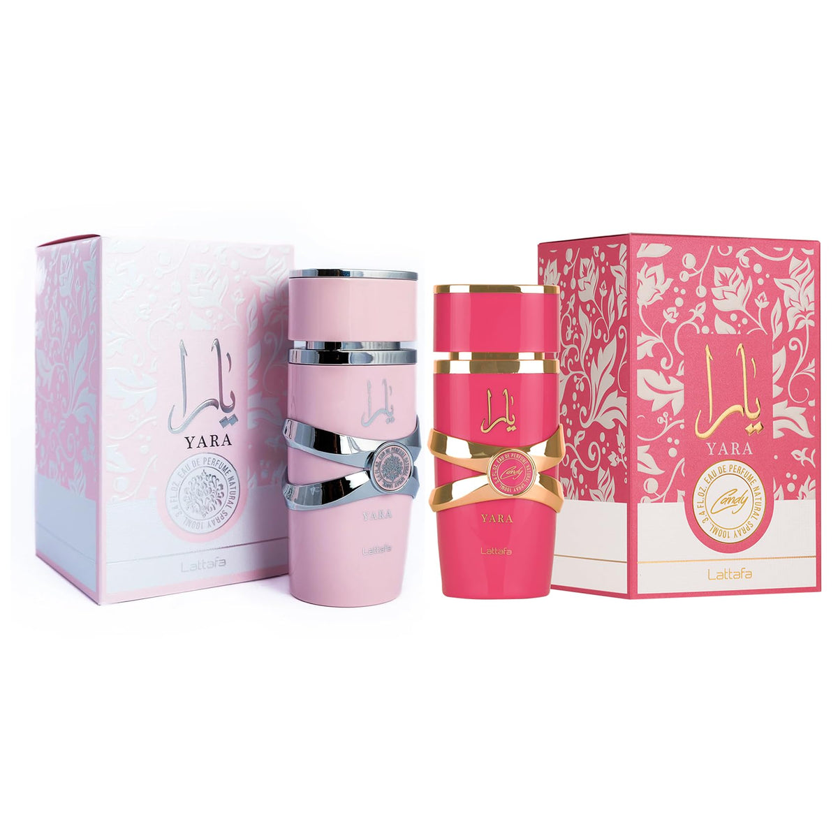 Lattafa Yara Eau de Parfum Spray 3.4 Ounce bottle close-up