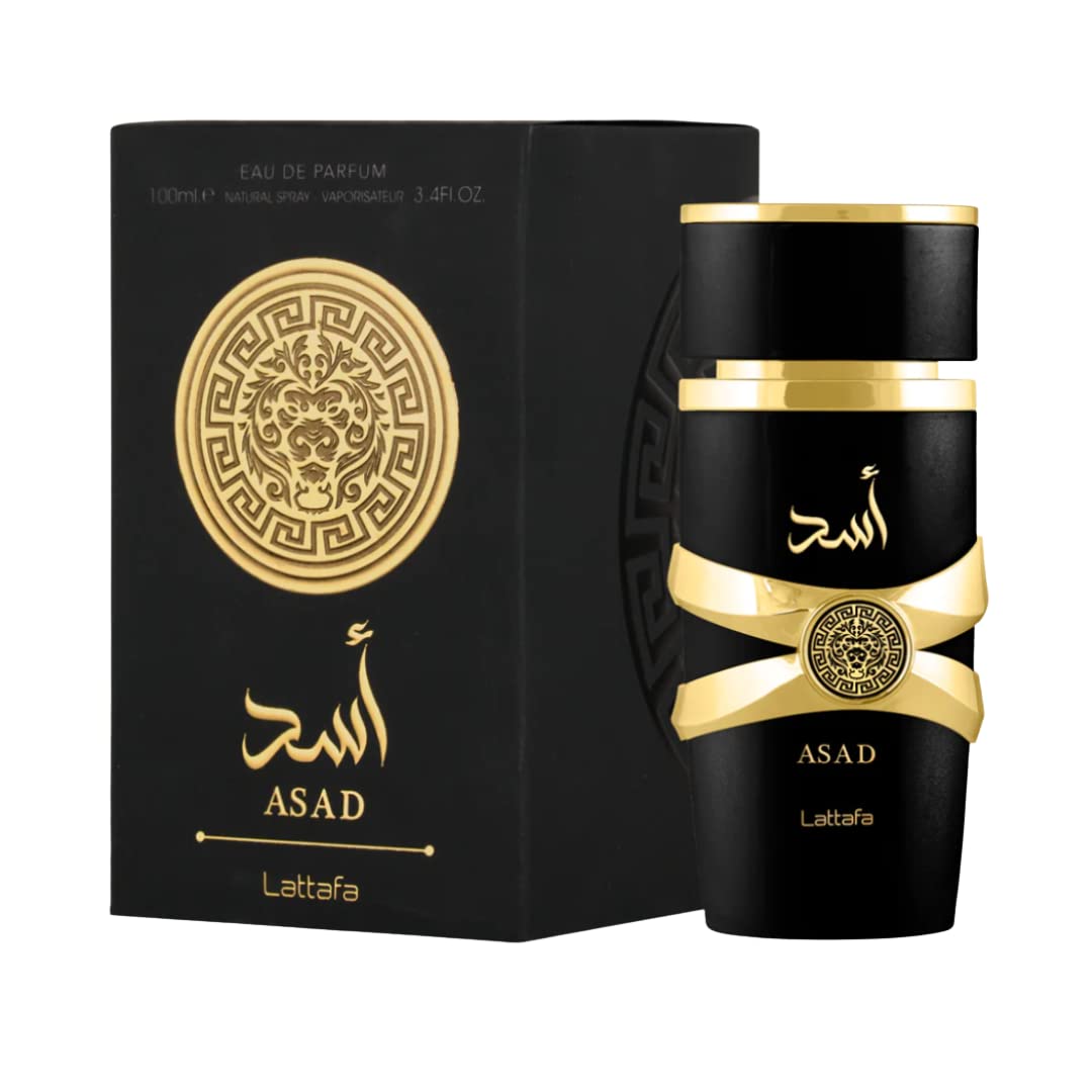 Lattafa Yara fragrance bottle with floral background