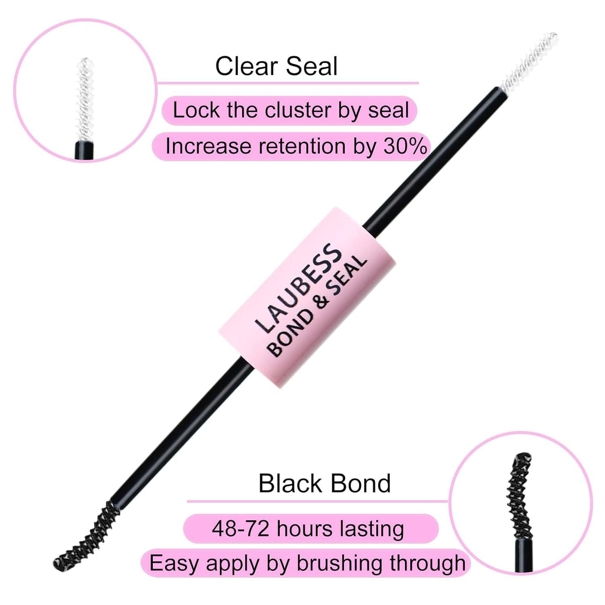 LAUBESS Lash Bond applicator with mini brush