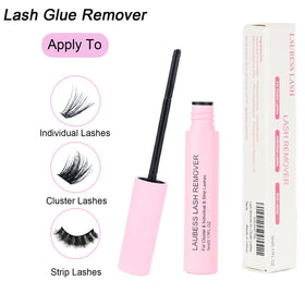 LAUBESS LASH Remover application with lash tweezers