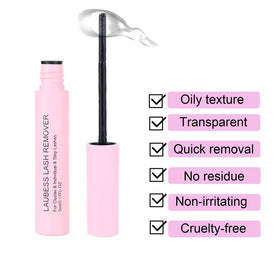 LAUBESS LASH Remover bottle close-up