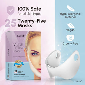 LAUER COSMETIC V Shaped Contouring Face Mask close-up of texture