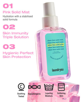 LAUNDRYOU Hydrating Jelly Mist side view with spray nozzle