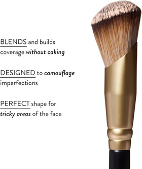 LAURA GELLER Angled Precision Concealer Brush side view