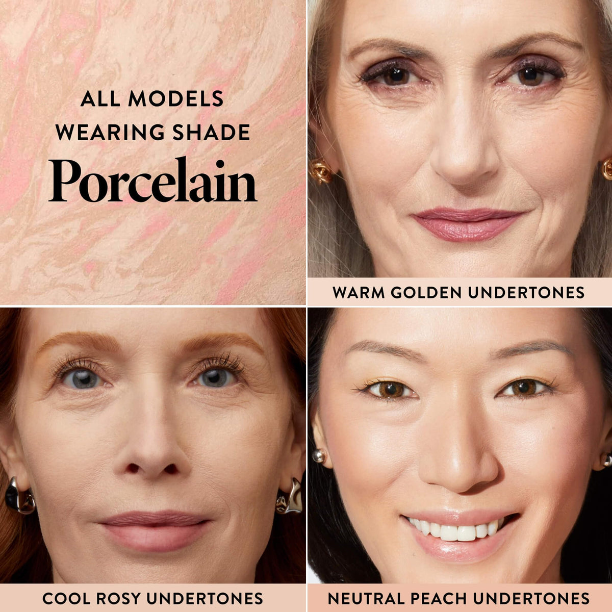 LAURA GELLER Baked Balance-n-Brighten Foundation Porcelain on skin