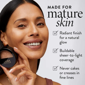 LAURA GELLER Baked Balance-N-Glow Foundation Golden Medium swatch