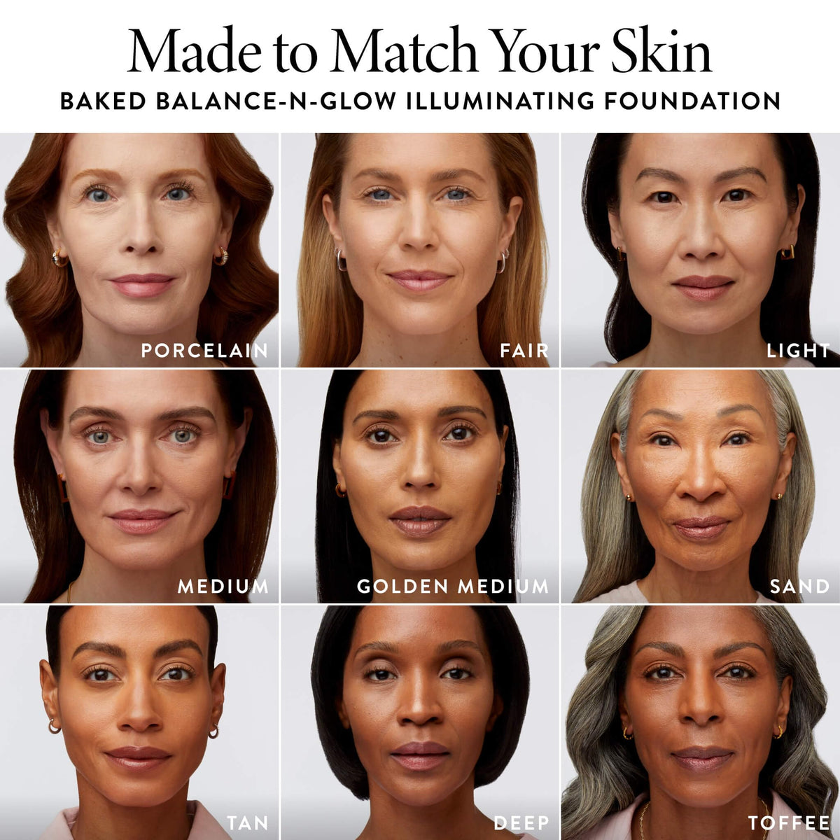 LAURA GELLER Baked Balance-N-Glow foundation in a beauty setup