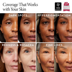 LAURA GELLER Baked Balance-N-Glow foundation on model's skin