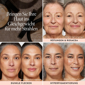 LAURA GELLER Baked Balance-n-Glow foundation swatch on skin