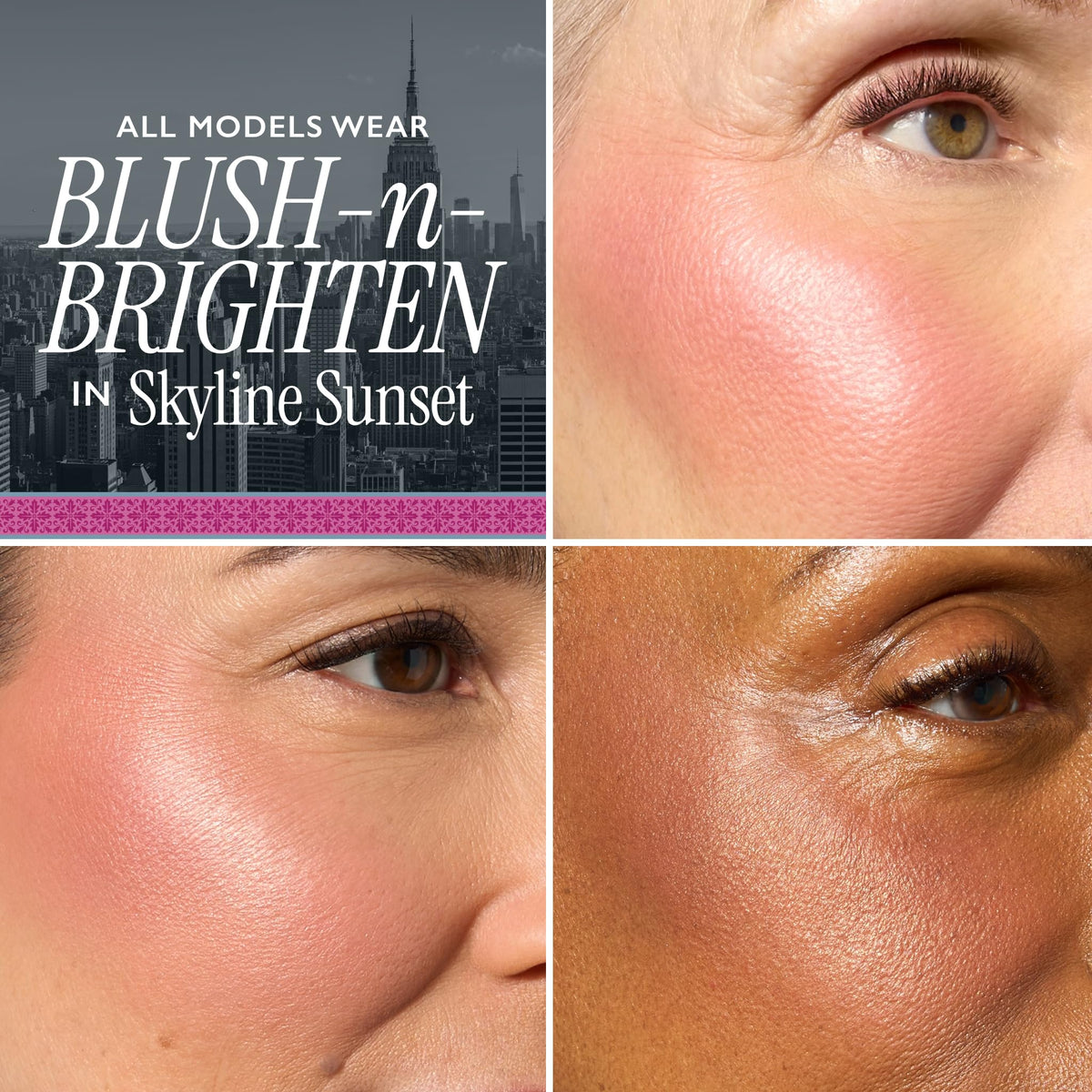 LAURA GELLER Baked Blush-n-Brighten Skyline Sunset close-up