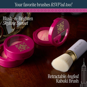 LAURA GELLER Baked Blush-n-Brighten Skyline Sunset marble texture