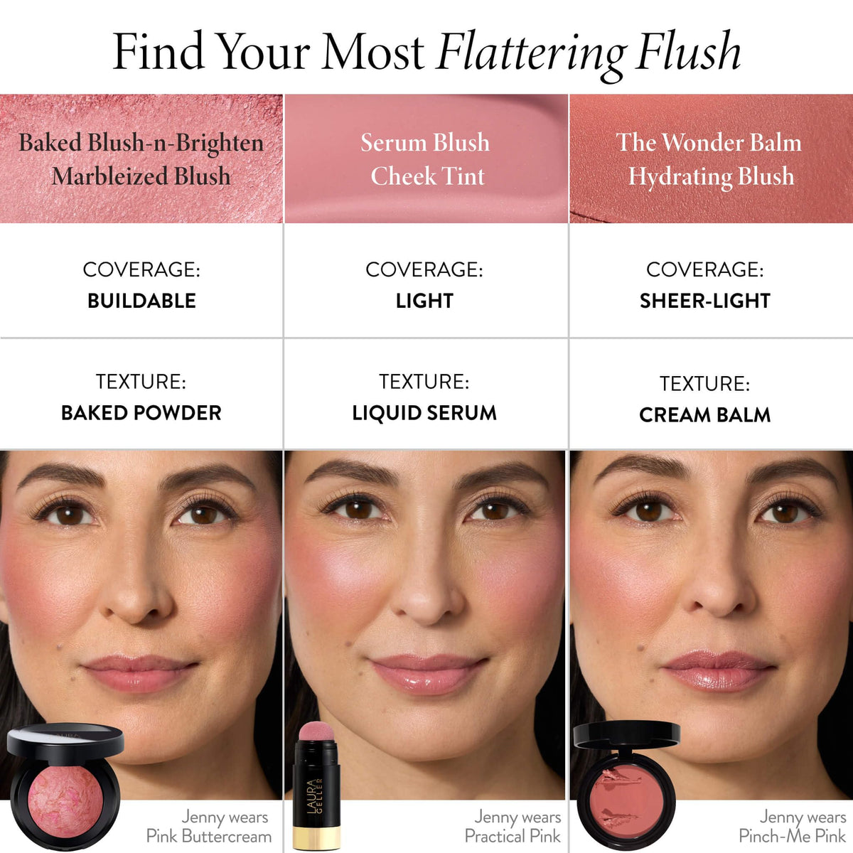LAURA GELLER Baked Blush-n-Brighten Tropical Peach with brush