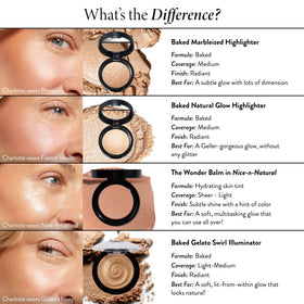 LAURA GELLER Baked Gelato Swirl Illuminator Gilded Honey close-up of product