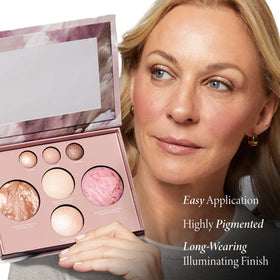 LAURA GELLER Best of the Best Baked Palette close-up of shades