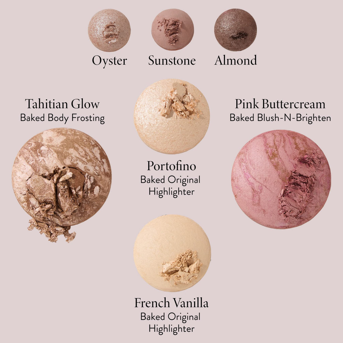 LAURA GELLER Best of the Best Baked Palette open showing all shades