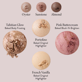 LAURA GELLER Best of the Best Baked Palette open showing all shades