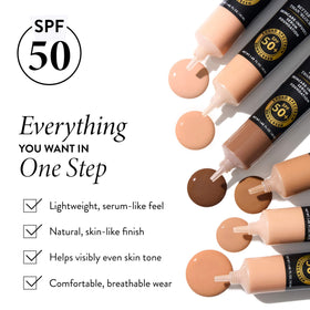 LAURA GELLER Better Than Block Foundation SPF 50+ Golden packaging