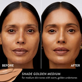 LAURA GELLER Better Than Block Foundation SPF 50+ Golden texture close-up