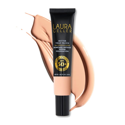 LAURA GELLER Better Than Block Tinted Moisturiser SPF 50+ front view