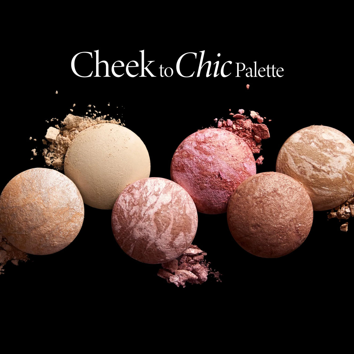 LAURA GELLER Cheek to Chic Tropical Glow Palette with brushes