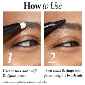 LAURA GELLER Define-n-Tame Brow Lifting Stick wax side