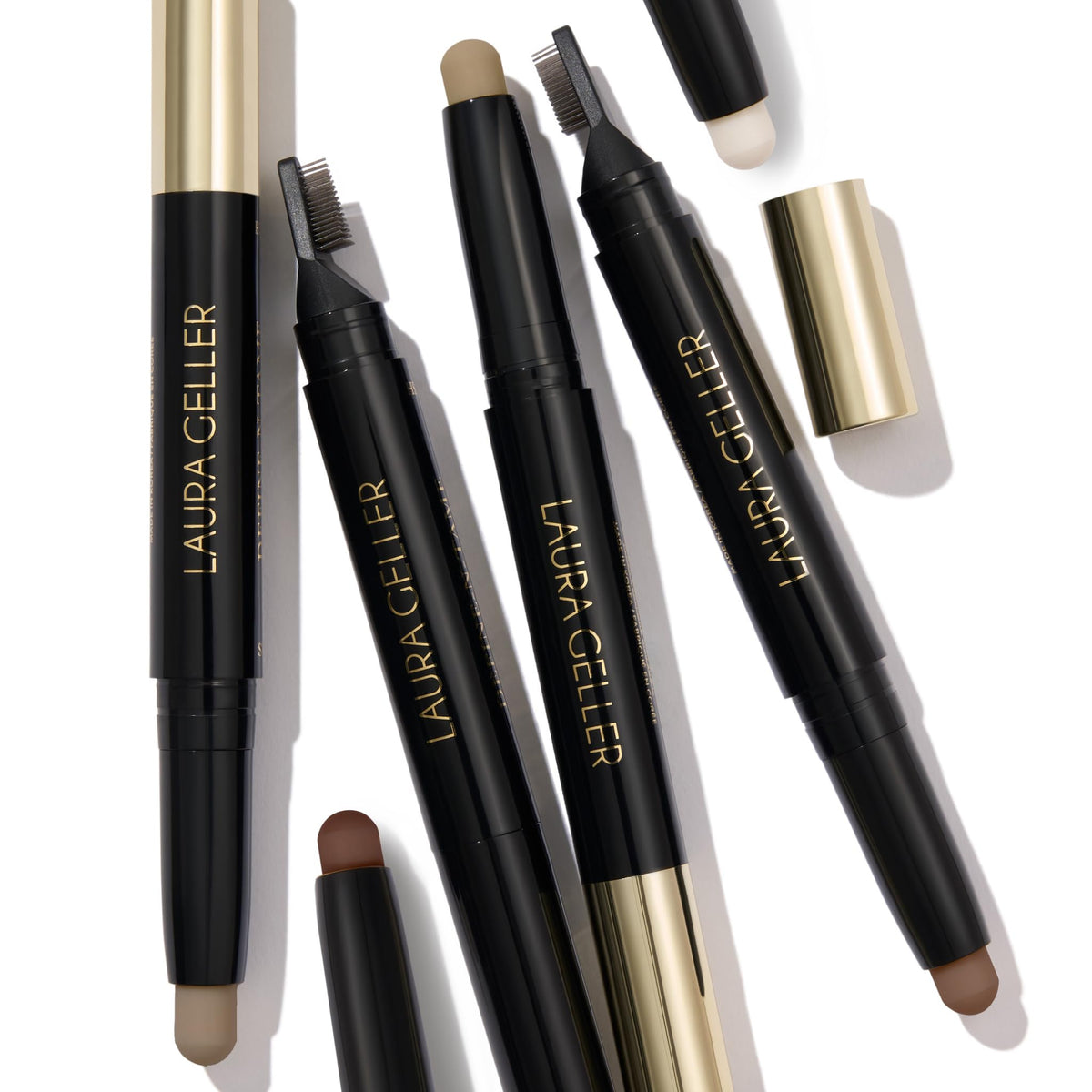 LAURA GELLER Define-n-Tame Brow Stick with both ends visible