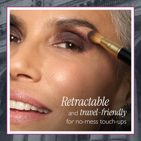 LAURA GELLER Dual-Ended Brush in travel-friendly case
