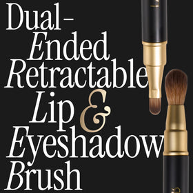 LAURA GELLER Dual-Ended Brush on makeup vanity