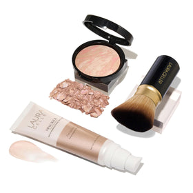 LAURA GELLER Everyday Routine Kit including primer, foundation, and brush