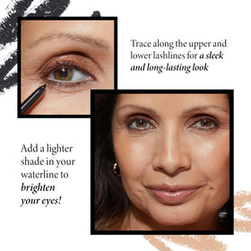 LAURA GELLER Gel Eyeliner Waterproof on makeup table