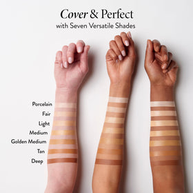 LAURA GELLER Ideal Fix Eye Concealer Medium with other makeup products