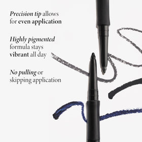 LAURA GELLER INKcredible Gel Eyeliner Waterproof Indigo Night swatch on skin