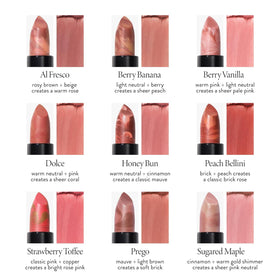 LAURA GELLER Italian Marble lipstick showing texture and finish