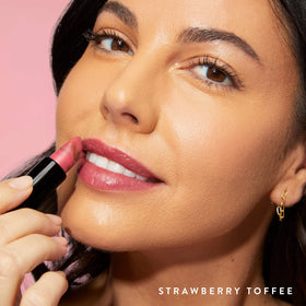 LAURA GELLER Italian Marble Sheer Hydrating Lipstick Strawberry Toffee packaging