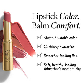 LAURA GELLER Jelly Balm Tinted Hydrating Lip Balm side view