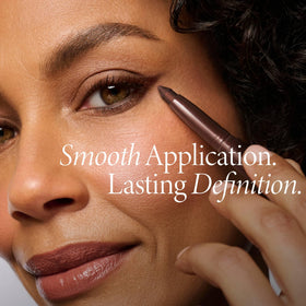 LAURA GELLER Kajal Longwear Kohl Eyeliner Pencil Antique Bronze applied to eyelid