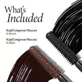 LAURA GELLER Kajal Longwear Mascara Black applicator close-up