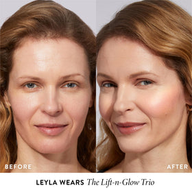 LAURA GELLER Lift-n-Glow Palette showing baked blush and highlighter