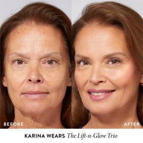 LAURA GELLER Lift-n-Glow Palette with makeup brushes
