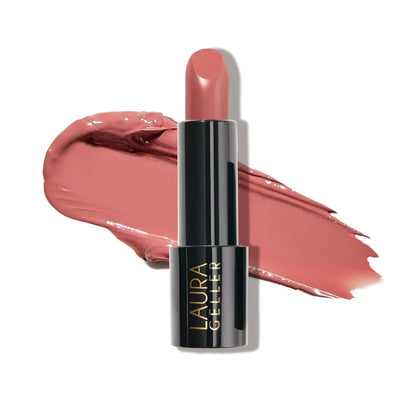 LAURA GELLER Modern Classic Cream Lipstick Pink Passion front view