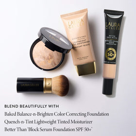 LAURA GELLER NEW YORK Blending Beauties Brush Set with makeup products