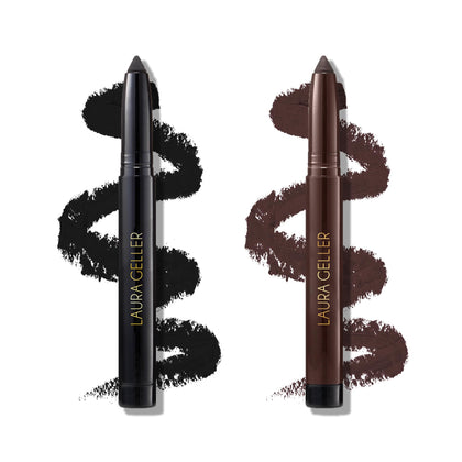 LAURA GELLER NEW YORK Kajal Longwear Kohl Eyeliner Duo packaging front view