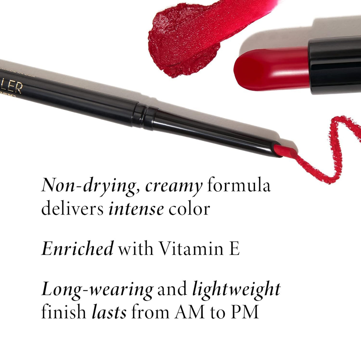 LAURA GELLER NEW YORK Modern Classic Cream Lipstick Real Rosy packaging