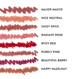 LAURA GELLER NEW YORK Modern Classic Waterproof Lip Liner Beautiful Berry side view